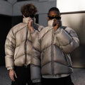 Down Jacket Men's Bright Face Trend Thick Winter Bomber Shiny Down Jacket for Men