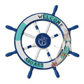 Home Decor Nautical HYA06 Hooks Boat Rudder Wall Wooden Rudder