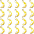 Banana Jewelry Charms Pendant Crafts Pendant DIY Necklace Charm Hanging Tag for Bracelet Necklace Keychains Keyring