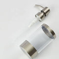 250ml 350ml 500ml Refillable Stainless Steel Metal Shampoo Bottle Container Hand Soap Dispenser for Hotels