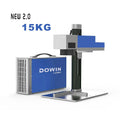 Promotion Sale Price Laser Marking Machine Lazer Qr Codes Printer PVC Tube Laser Printer With Rotary Device