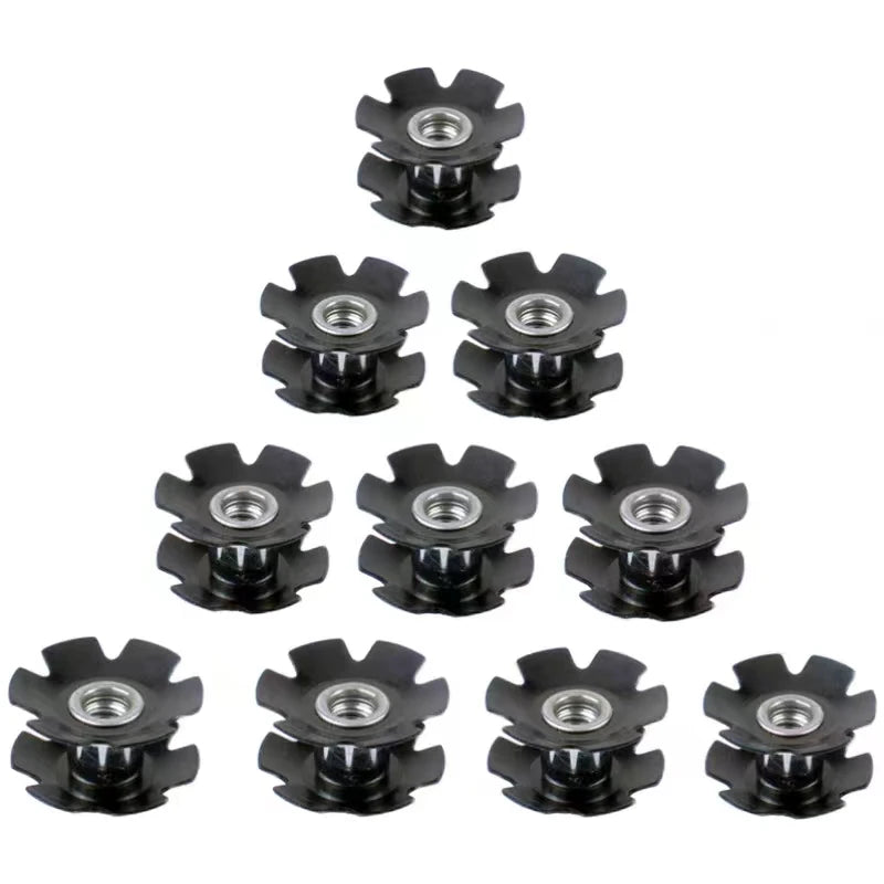 OEM Custom Polished Stainless Steel Star Nuts M5-M10 for Mining Applications