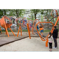 Outdoor Outward Bound Training Adventure Climbing Rope Net Playground for Kids with Customized Color & Free Design Steel Plastic