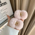 Women's Small Grab Clip Autumn and Winter Plush Hair Claw Clips Shark Hair Clip