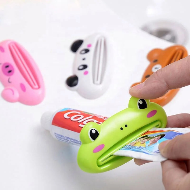 Hot Multifunction Kitchen Accessories Tools Cartoon Toothpaste Squeezer Useful Home Bathroom Decoration Kitchen Gadgets Random.