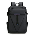 Bangtu Waterproof PU Custom Unisex Laptop Backpack with USB Zipper Closure Letter Pattern for Casual Business & Travel