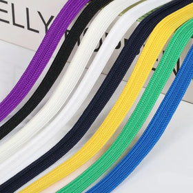 10mm Bias Narrow Woven Piping Tape Ribbon Bias Tape Webbing Straps for Clothing