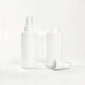 Simple Stylish 95ml Luxury PET Oval Travel Plastic Bottle Hand Shampoo Hot Stamping Skin Care Serum Packaging Lotion Use