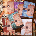 30pcs/pack Sketch Paper Rust Series Vintage Handbook DIY Material Decorative Priming