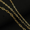 Real 14K Gold Filled Rectangle Chain 1.26MM/1.4MM Chain Necklace Gold Jewelry Minimalist Gold Filled Chain DIY Jewelry