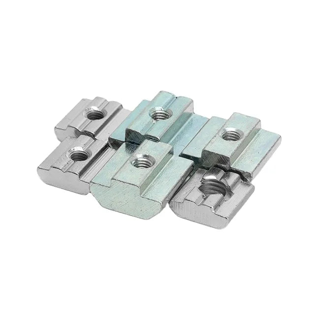 M8 3030 4040 4545 2020 T Nut with Zinc Plated Finish Steel Zinc Aluminum Profile for Industrial Use