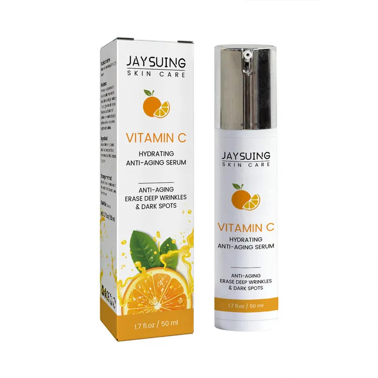 JAYSUING VC Whiten Serum Anti Aging Hydrating Whitening Brightening Deep Anti Wrinkle Face Vitamin C Serum
