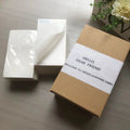 Customized Matte Sticky Self Adhesive Labels Shipping Box Packaging Security Seal Thank You Stickers