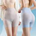 Women High Waist Tummy Control Panty Ultra Thin Ice Silk Cooling Body Shapers Pants