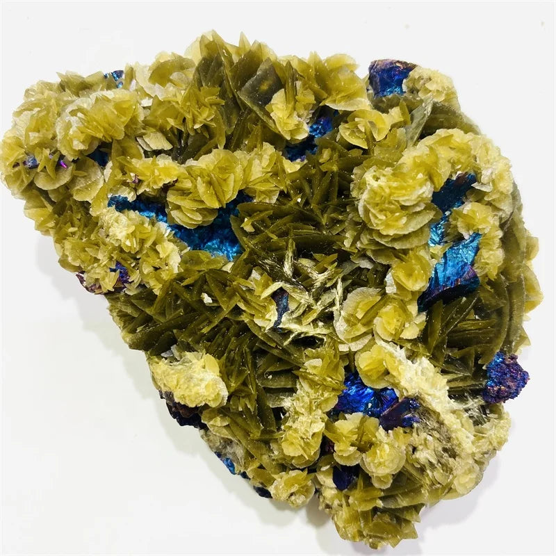 Wholesale Natural rainbow Lepidolite Healing Rough Mineral Crystals Colorful  Mica Slice Cluster