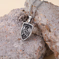Norse Viking Amulet Necklace Nordic Viking Thor Hammer Compass Vegvisir Rune Talisman Pendant Viking Jewelry Gifts for Men Women