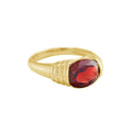 Fashion Birthstone Rings 925 Sterling Silver Ring Genstome Wholesale Classic 18k Gold Vermeil Oval Rings