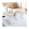 Modern Design Expandable Storage Sink Shelf Stainless Steel Soap Sponge Drain Rack Durable Single Tier for Kitchen Dish Drying