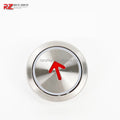 Elevator Car Outbound Round Call Push Button AN121G01 DC24V