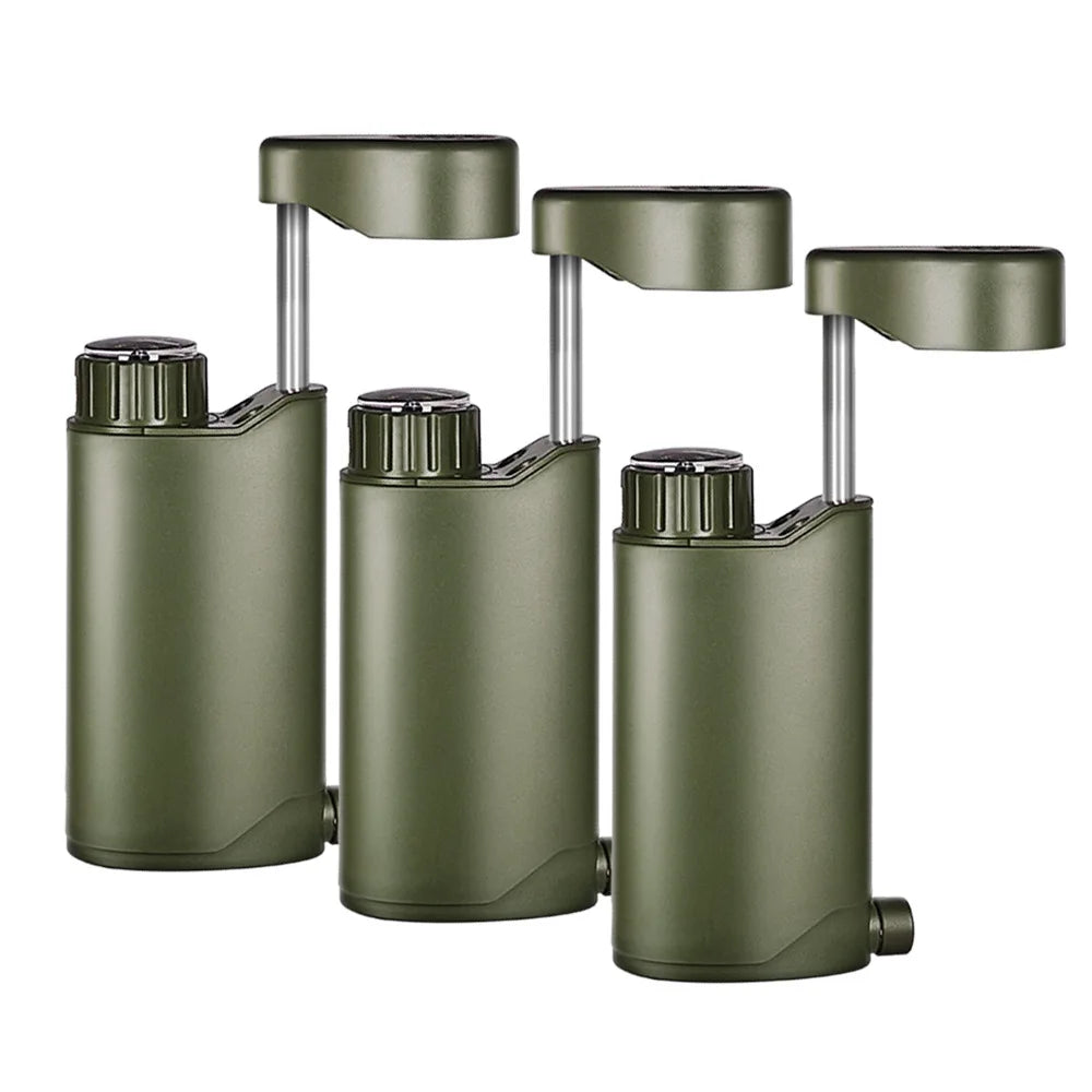 Outdoor Water Filter Straw for Individual Survival Lightweight Camping & Picnic Use Climbing & Tour Water Filtration