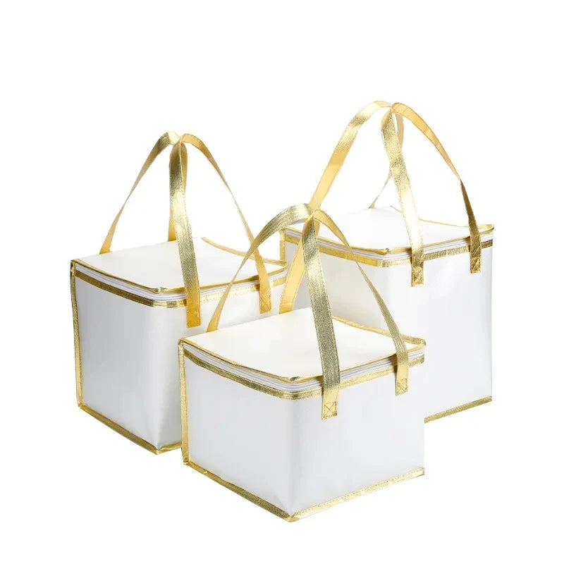 High-End Platinum Cake Insulation Bag Wholesale Waterproof Nonwoven Bags