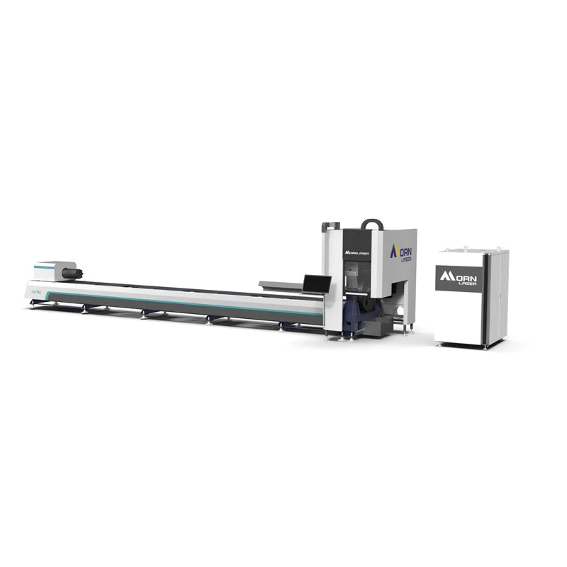 6000w H Beam Fiber Laser Cutting Machine Angle Beam Square Pipe Round Pipe Cutter
