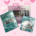 10/12/14mm 120 Clusters Natural DD Curl Individual Lashes Extension Kit Segmented False Eyelashes With Glue DIY Makeup Products