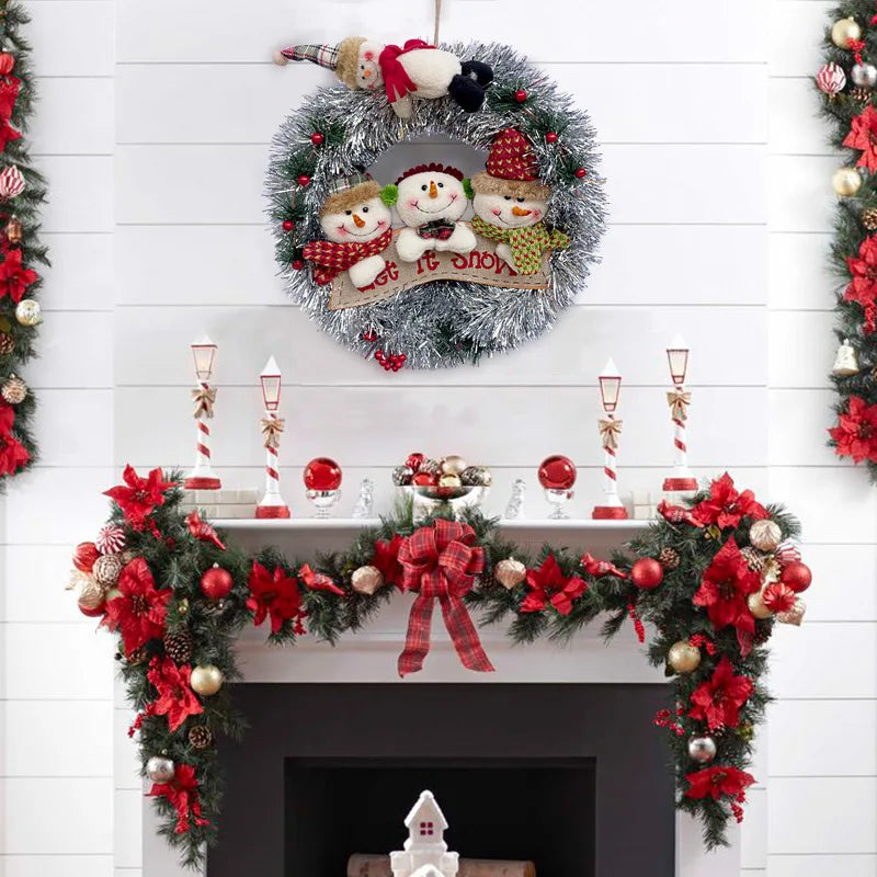 2026 Christmas Wreaths Decorate Doll Wreaths Christmas  Wreaths Window Displays Christmas Wreath
