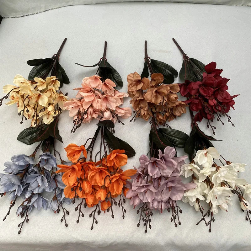 Wholesale Cheap Magnolia Flower 5 Forks Artificial Flowers