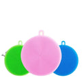 Multifunctional Silicone Dishwashing Brush Non-Stick Oil Kitchen Rag for Washing and Dishes Insulated Silicone Mat