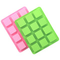 BPA Free Easy Release 12 Holes Mini Square Soap Making Mold Silicone Ice Cube Molds Chocolate Molds