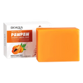 BIOAOUA Natural Papaya Vitamin C VITAMING Whitening Soap Brighten Face Body Skin Deep Cleansing Brightening Nourishing Soap SS