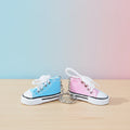 Canvas Shoes Keyring Key Chains New Hot Custom Bulk 3D Cute Cartoon Character Ring 3d Mini Basketball Shoe Keychain