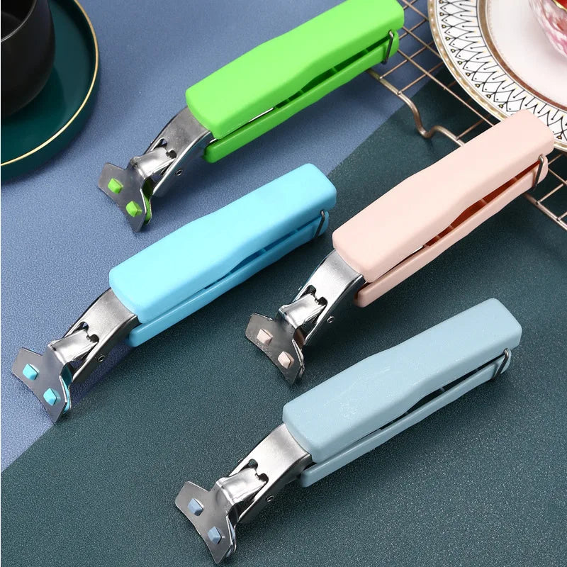 Anti-Scalding Mini Tongs Stainless Steel Plastic Silicone Handle Dishwasher Safe Sustainable Multi-Color Kitchen Utensil Plate