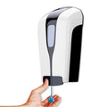 500ml Manual Hand Liquid Soap Dispenser Wall Mounted Lock Soap Dispenser Toilet Hand Sterilizer ABS Material for Hotels