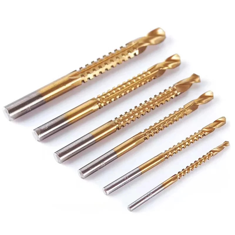 6Pcs Cobalt Drill Bits Set