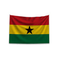 Factory Custom 100% Nylon Ghana Flag 3x5 ft Promotional Product for National Sports Competition Fast Delivery Cotton Silk