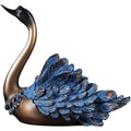 Swan Resin Ornament Exquisite Modeling Garden Ornament Decoration Household Gift Home Furnishing Resin Crafts