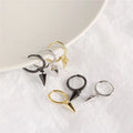 Wholesale Manufacturur Customized Design 925 Sterling Silver Geometry Earrings
