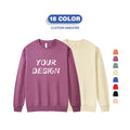 Men's Sweatshirt Terry Organic Cotton Sweater Set Men Sustainable Custom Men Pullover Wholesale Track Oversized Crew Highquality
