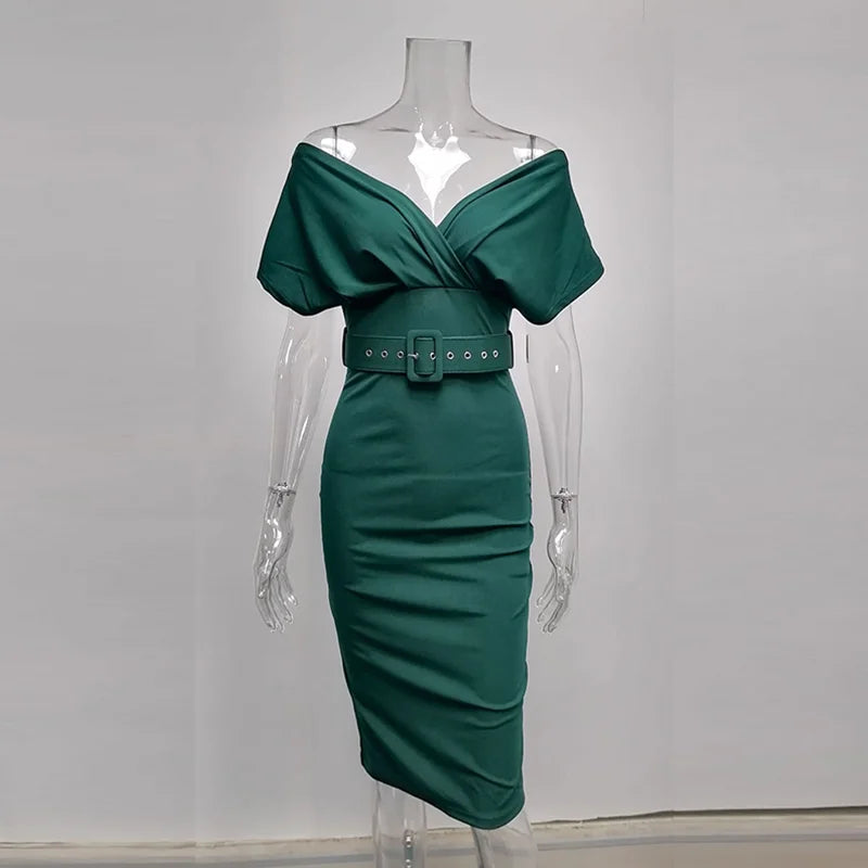 Custom Dress Manufacturer One Shoulder Mini Dress With Belts Women Skirts
