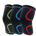 Breathable Flexible Sport Knee Brace Comprehensive Protection Nylon Cotton Compression Sleeve for Running Basketball-Universal