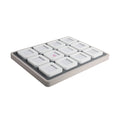 DiKaiTools New Style Gem Box Secure Sophistication Matte Black or White - Deluxe Diamond Boxes DK21676-12