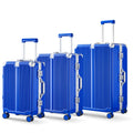 20 22 24 26 28 Inch Zipperless Suitcase Luggage Custom Waterproof Hard Shell Pc 3 Pieces Travel Trolley Suitcases Luggage Set