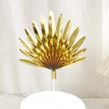 New Arrival Paper Fans Cake Toppers for Christmas New Year Father's Day & Valentine's Day Customizable Size Party Supplies