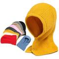 Winter Skullies Beanies Hats Men Women Scarf Warm Breathable Hood Knitted Hat Caps Balaclava Mask Hat