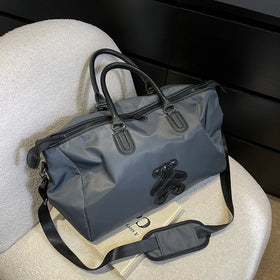Durable Fashion Business Travel Bag Unisex Cartoon logo Duffel Bag Wholesale Nylon Weekend Travel Bag