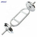 Gym Fitness Equipment Short Barbell Rod Strength Training Workout Exercise Weightlifting Barbell bar square Barbell