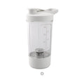 2026 Portable Electric Shaker Bottle Small 400ml Plastic USB Charging Protein Shaker Cup for Gym