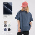 High Quality New Streetwear Tshirt Custom Brand logo Fashion Distressed Cotton t Shirts for Men Raw Hem t Shirt